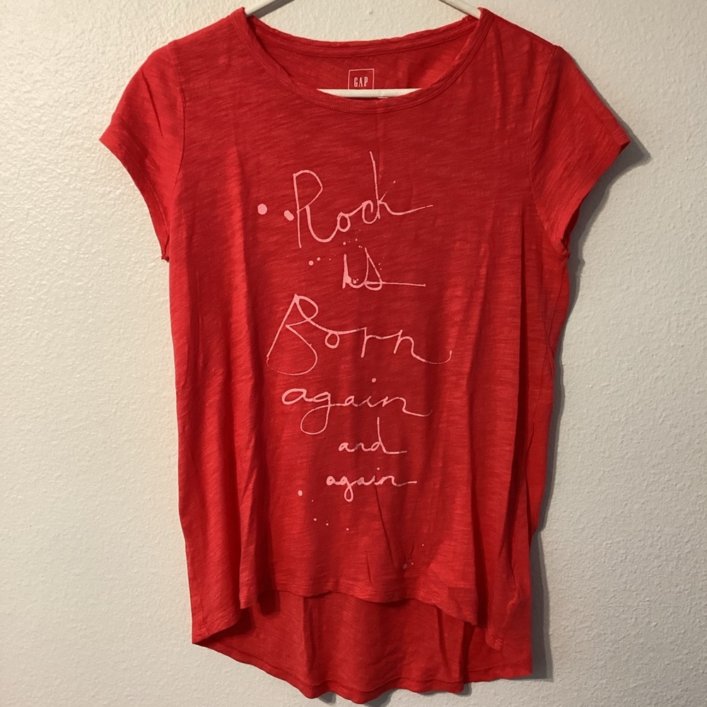 Gap Rock Is Born Again T-shirt size S